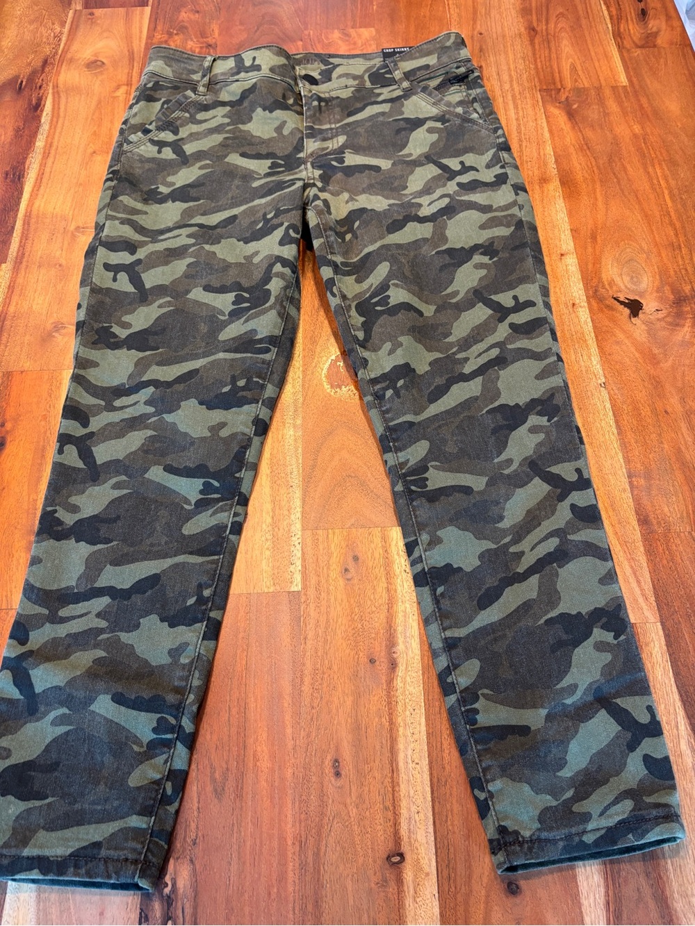 NWT Kut From The Kloth Thea Slash Front Pockets Skinny Crop Pant - Size 8